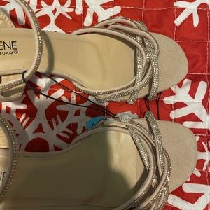 Ardenes brand new open toe high heels